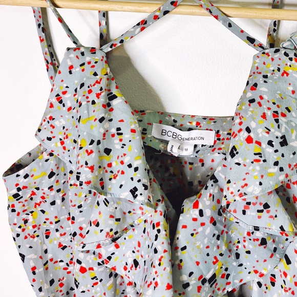 BCBGeneration Ruffled Dress Size M - Picture 14 of 15